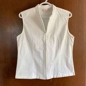 Cleo petites, size 10, zippered vest